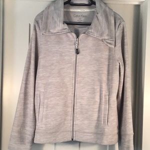 Calvin Klein Performance size L light gray sweatshirt